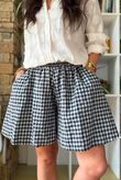 Nonni Gingham City Short Navy